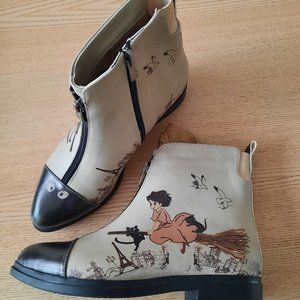 Goby Shoes & Kiki's Delivery Service Booties New 7